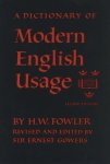 H. W. Fowler, David Crystal - A Dictionary of Modern English Usage