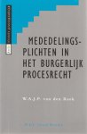 W.A.J.P. van der Reek - Mededelingsplichten in het burgerlijk procesrecht. Diss.