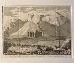 Vrijdag, Daniel (1765-1822) - [Antique etching, Sicily, Segesta, ca 1800] Overblijfselen van een' Griekschen Tempel, te Egesta, 1 p.