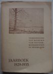redactie collectief Illustrator : Savory e,a - Vereeniging tot Behoud van Natuurmonumenten in Nederland Jaarboek 1929-1935 Met bijlage voor machtigingkaart postgiro