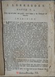 Beukelman, Joannes - Uitgelezene Keurstoffen, of Leerredenen, over verscheide texten, zoo des Ouden als des Nieuwen Testaments, alle volledig uitgewerkt en by verschillende tyden en plechtige gelegenheden gepredikt.