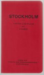 n.n - Wegweiser durch Stockholm : mit zahlreichen Illustrationen., 2 Übersichtskarten u. 8 Spezialpläne