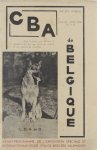  - Club du Berger Allemand de Belgique (Bulletin mensuel, nr.7-8, juillet-aoà»t 1936)