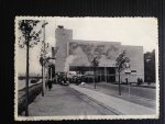  - Gelopen kaart Paleis van Nederland, Officieele kaart van de Internationale Tentoonstelling van Luik
