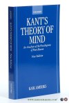 Ameriks, Karl. - Kant's Theory of Mind. An Analysis of the Paralogisms of Pure Reason. New Edition.