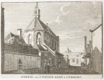 Spilman, Hendricus (1721-1784) after Beijer, Jan de (1703-1780) - Kerkje van S. Paulus Abdy te Utrecht