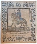  - Centsprent: Willem V, in leven prins van Oranje en Nassau, stadhou-/der, capitein generaal en admiraal der Nederlanden, no. 43.
