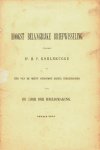 Dr. H.F. Kohlbrugge en mr. I. da Costa - Kohlbrugge, Dr. H.F. en Costa, Mr. I. da-Hoogst belangrijke briefwisseling Dr. H.F. Kohlbrugge en mr. I. da Costa - Kohlbrugge, Dr. H.F. en Costa, Mr. I. da-Hoogst belangrijke briefwisseling
