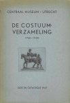 Niet vermeld - De Costuumverzameling 1750 - 1930