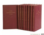 Schuster, Ildefons. - Liber Sacramentorum. Geschichtliche und liturgische Studien über das römische Meßbuch. Übersetzt von P. Richard Bauersfeld O.S.B. [ 9 volumes (volume 10 register is missing)].