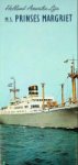HAL - Brochure Holland-Amerika Lijn m.s. Prinses Margriet