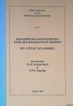 Hochstenbach, F.J.H. & C.F.F. Singeling - Heinemeyers bouwstoffen voor een biografisch lexikon (Hs. LTK 867 en andere)