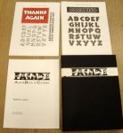 KAYE, MARTIN. - Facade, AlphaBets et Cetera.  [ luxe edition in box ]