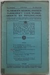 Bierens de Haan J D, Bergh van Eijsinga G A, Brugmans H J F W J, Kortmulder R J, Landheer B, Leeuw G van der - Algemeen Nederlandsch tijdschrift voor Wijsbegeerte en Psychologie 27e jaargang nr 5 juni 1934