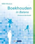 Sarina van Vlimmeren - MBA module boekhouden in balans / Antwoordenboek / In Balans