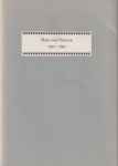 diverse auteurs - Hans van Straten 1923-2004. Ter nagedachtenis