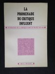 Bouillon ea, Jean-Paul - La Promenade du Critique Influent, Anthologie de la critique d’art en France 1850-1900