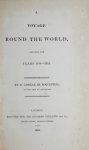 Roquefeuil, M. Camille de - A voyage round the world between the years 1816-1819