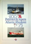 Detlefsen, G.U. - 200 Jahre Petersen and Alpers/ 75 Jahre Atlantic-Rhederei F. and W. Joch