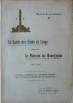 Lallemand, Alexis - La lutte des Etats de Liège contre la Maison de Bourgogne 1390-1492