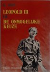 Robert Aron, Luc Schepens, K. van der Graven - Leopold III, of De onmogelijke keuze februari 1934-juli 1940