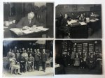  - [Photography, Socialism, Amsterdam, I.V.V., Sassenbach] Zes foto's (ieder 18x24 cm.) van het I.V.V. (Internationaal Verbond van Vakverenigingen), Vondelstraat 61, Amsterdam, 1923-1926.