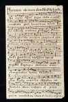 Neumenschrift: - [Liedblatt, handschrifltich] Hymnus als men  den H: Olie haelt