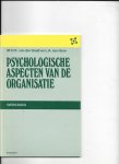 Graaf - Psychologische aspecten organisatie werkb / druk 1