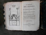  - LE TRESOR DES ARTISTES ET DES AMATEURS DES ARTS / EN 3 VOLUMES) Ou le Guide infaillible des Peintres, Sculpteurs, Dessinateurs, Graveurs, Architectes, Décorateurs, etc. dans le choix des sujets allégoriques ou emblématiques etc.
