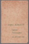 n.n - 25 jarig jubileum Lyceum Stokroosplein - 1921 september 1946