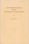 Theo Preiss - De rechtsgedachte in het Evangelie van Johannes