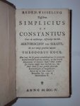 Convoluut van 15 publicaties - Den Jansenisten Mondstopper, Hollandsche Klem-bril, Reyer Huygen in de kaernemelk-ton, [...]