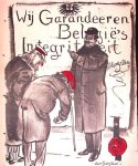 Jan Sluijters - Duitse vredesbesprekingen tijdens Eerste Wereldoorlog op spotprent Jan Sluijters - Duitse vredesbesprekingen tijdens Eerste Wereldoorlog op spotprent