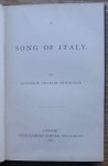 Swinburne, Algernon Charles - A Song of Italy