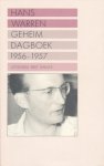 Warren, Hans - Geheim dagboek 1956-1957
