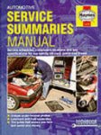 James Robertson 54511,  Ian Barnes 50987 - Automotive Service Summaries and Specifications Manual