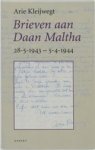 KLEIJWEGT, Arie - Brieven aan Daan Maltha