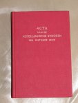 Rutgers, F.L. - Acta van de Nederlandsche Synoden der zestiende eeuw.