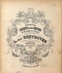 Beethoven, Ludwig van: - [Op. 17] Sämmtliche Sonaten u. andere Duetten für Pianoforte & Violine (oder ein anderes Instrument). Neue Ausgabe in Partitur u. Stimmen. No. 6 der Sammlung. Sonate für Pianoforte & Violine (oder Violoncelle, oder Horn). Op. 17. F-dur