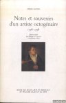 Lacour, Pierre - Notes et souvenirs d'un artiste octogenaire 1778-1798