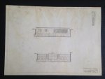  - Studieontwerp voor een Hoofdgebouw voor een Universiteit te Amsterdam, HBO’45/46 4e jaar, Docent Prof Dr.H.T. Zwiers, Ontwerper B.B.Westerhuis