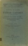 NAU, F. - Histoire et sagesse d'Ahikar l'Assyrien (fils d'Anael, neveu de Tobie). Traduction des versions Syriaques avec les principales différences des versions Arabes Arménienne, Grecque, Néo-Syriaque, Slave et Roumaine.
