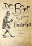 Hall, Henri ter: - De boef. Solo-karakterscène van Henri ter Hall. Muziekarrangement van J. Groot (No. 79)