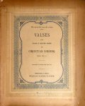 Sinding, Christian: - Valses pour piano à quatre mains. op. 59 cah. 2