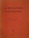 Anon., Pierre Naville - La Révolution et les Intellectuels. Que peuvent faire les surréalistes Position de la question (par A.D.) [Surrealism]