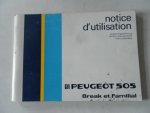  - Peugeot 505 Break et familial notice d`utilisation instructieboekje 4 talig ned duits frans italiaans Braek 551 D17,18,86 Familial 551 F 17,18,86