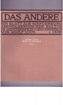 Loos, Adolf / Cacciari, Massimo - Das Andere. Ein Blatt zur Einfuehrung abenlaendischer Kultur in Oesterreich: Geschrieben von Adolf Loos.  1. Jahr.