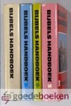 Woude (hoofdredacteur), drs. A.S. van der - Bijbels handboek, 4 delen in 4 banden compleet --- Deel 1: De wereld van de Bijbel, deel 2a: Het Oude Testament, deel 2b: Tussen Oude en Nieuwe Testament, deel 3: Het Nieuwe Testament