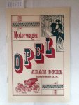 Opel, Adam (Hrsg.): - Opel Motorwagen :
