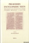 Binkley, Peter - Pre-Modern Encyclopaedic Texts. Proceedings of the Second Comers Congress, Groningen, 1-4 July 1996